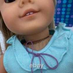 Pleasant Company GOTY 2003 American Girl Doll Meet Kailey Hopkins With Box Dog