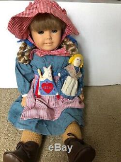 Pleasant Company Kirsten Larson American Girl doll with 6 outfits + accessories