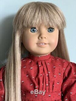 Pleasant Company White Body Kirsten 18 Doll Tinsel Hair American Girl Box LOT