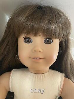 Pleasant Company White Body Samantha Doll Amber eyes