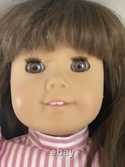 Pleasant Company White Body Samantha Doll Amber eyes