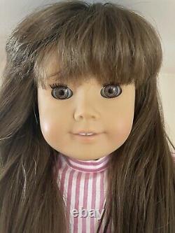 Pleasant Company White Body Samantha Doll Amber eyes