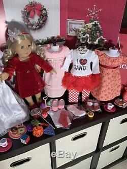 Pristine Condition American Girl Doll Caroline Abbott, 6 Outfits And More