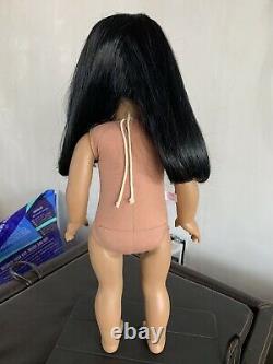 RARE #11 JLY American Girl Doll, Black Hair With Bangs, Brown Eyes, Addy Face Mold