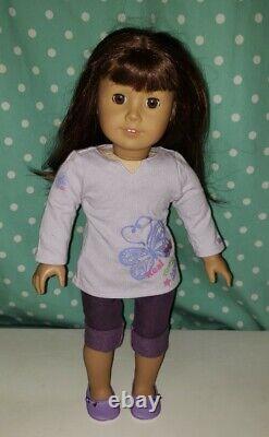 RARE American Girl 34 Real Me MEET Outfit 2011 Auburn Hair Brown Eyes 18 DOLL