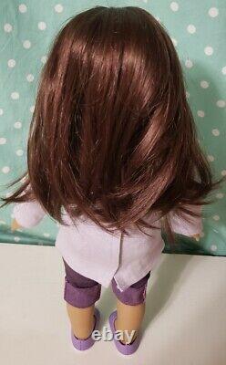 RARE American Girl 34 Real Me MEET Outfit 2011 Auburn Hair Brown Eyes 18 DOLL