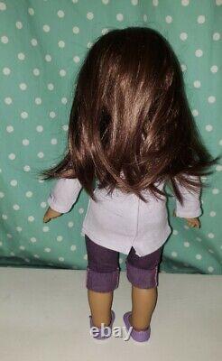 RARE American Girl 34 Real Me MEET Outfit 2011 Auburn Hair Brown Eyes 18 DOLL