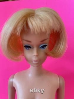 RARE American Girl Barbie patent Pending 1958 withOrig bathing suit/outfits