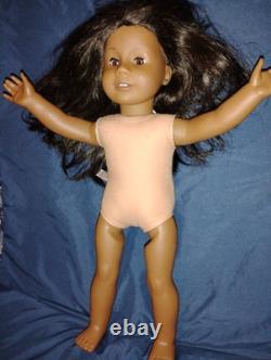 RARE American Girl Doll PA-11392 (HK) Brown Hair Brown Eyes Pierced Ears #50