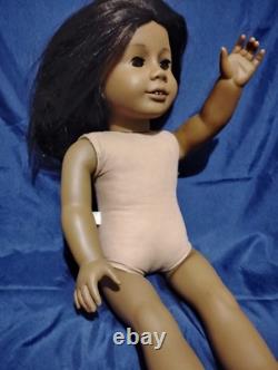 RARE American Girl Doll PA-11392 (HK) Brown Hair Brown Eyes Pierced Ears #50