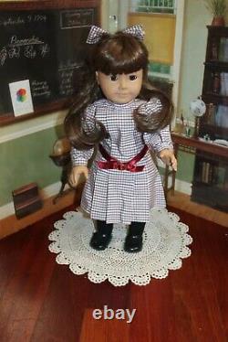 RARE American Girl Doll Samantha, White Body, West Germany, 1986 Tag, Box! Minty