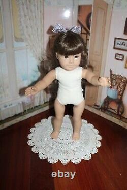 RARE American Girl Doll Samantha, White Body, West Germany, 1986 Tag, Box! Minty