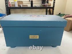 RARE American Girl Pleasant Company Blue Trunk Chest see pictures for wear