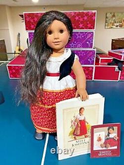 RARE Pleasant Company American Girl 18 JOSEPHINA lush lash Doll withEXTRAS