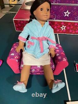 RARE Pleasant Company American Girl 18 JOSEPHINA lush lash Doll withEXTRAS