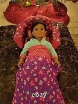 RARE Pleasant Company American Girl 18 JOSEPHINA lush lash Doll withEXTRAS