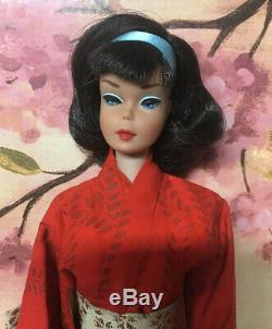 (RESERVED 8/14) Vintage American Girl Brunette Japanese Side Part Barbie Doll