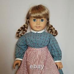 RETIRED 18 American Girl Doll Kirsten Larson with Meet Dress, Apron, & Bloomers