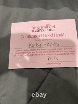 RETIRED American Girl Doll of the Year 2003 Kailey Hopkins Please Read Note