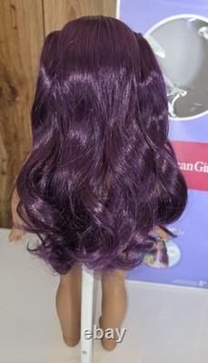 Rare American Girl 18 Doll Truly Me TM 86 Purple Hair Retired mint condition