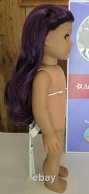 Rare American Girl 18 Doll Truly Me TM 86 Purple Hair Retired mint condition