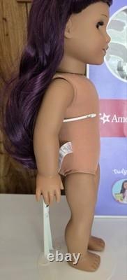 Rare American Girl 18 Doll Truly Me TM 86 Purple Hair Retired mint condition