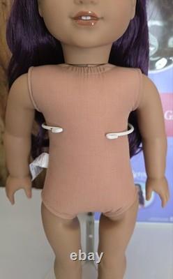 Rare American Girl 18 Doll Truly Me TM 86 Purple Hair Retired mint condition