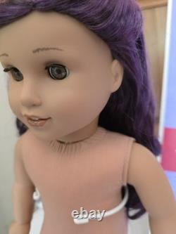 Rare American Girl 18 Doll Truly Me TM 86 Purple Hair Retired mint condition