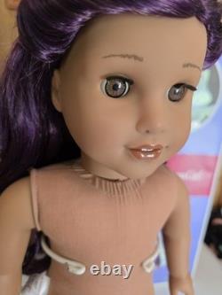 Rare American Girl 18 Doll Truly Me TM 86 Purple Hair Retired mint condition