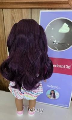 Rare American Girl 18 Doll Truly Me TM 86 Purple Hair Retired mint condition