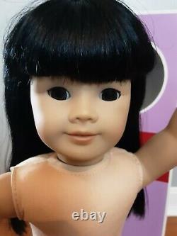 Rare American Girl Doll JLY 4 Black Hair Just Like You #4 Asian Excellent