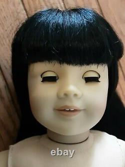 Rare American Girl Doll JLY 4 Black Hair Just Like You #4 Asian Excellent