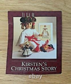 Rare American Girl Doll Kirsten Retired Pc St Lucia Gown Wreath Holiday Outfit