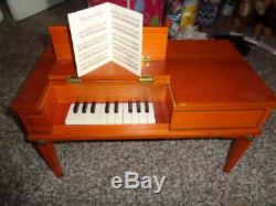 Rare American Girl Josefina English Square Piano W Music Pc