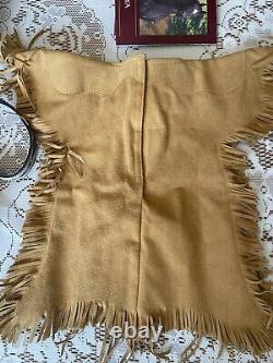 Retired 2002 American Girl 18 Kaya Doll withBox & 2 Outfits, Stand, Moccasins ETC