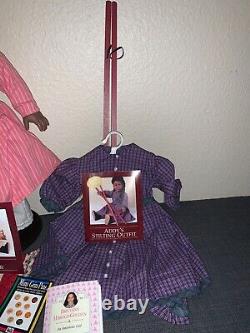 Retired Addy American Girl Doll + 4 Outfits & Accessories 1993 Pleasant Company
