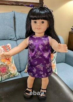 Retired American Girl Asian JLY #4 Chinese & Original Dress LOT