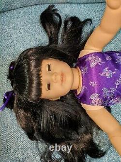 Retired American Girl Asian JLY #4 Chinese & Original Dress LOT