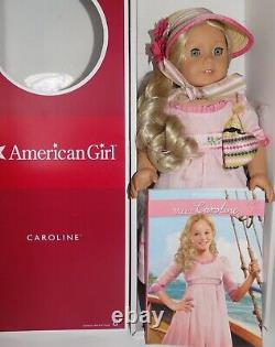 Retired American Girl Caroline Doll in Box EUC w Accessories