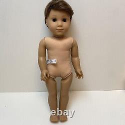 Retired American Girl Doll Logan Everett 1st Boy Brown Hair Nude 2014