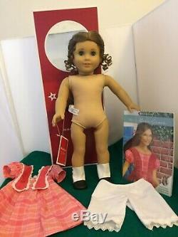 Retired American Girl Doll Marie Grace with Meet Outfit and Meet Accessories Box