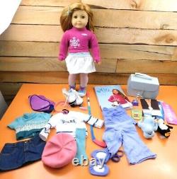 Retired American Girl GOTY Mia 18 Doll with Clothing and Accessories