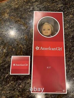 Retired American Girl Kit Kittredge 18 Doll with Accessories Box Historical EUC