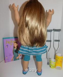 Retired GOTY McKenna American Girl Doll Girl of the Year w Meet Outfit Crutches