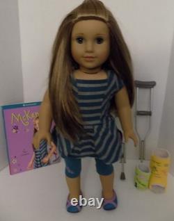 Retired GOTY McKenna American Girl Doll Girl of the Year w Meet Outfit Crutches