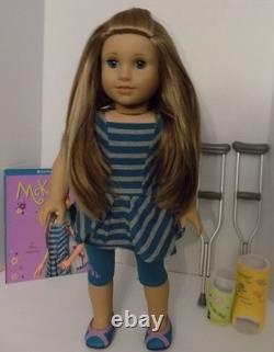 Retired GOTY McKenna American Girl Doll Girl of the Year w Meet Outfit Crutches