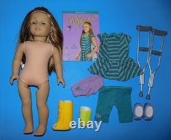 Retired GOTY McKenna American Girl Doll Girl of the Year w Meet Outfit Crutches