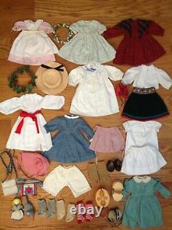 Retired Pleasant Company American Girl Kirsten Larson Doll 18 In Clothes Lot 30