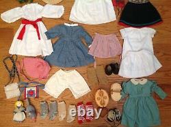 Retired Pleasant Company American Girl Kirsten Larson Doll 18 In Clothes Lot 30