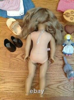 Retired Pleasant Company American Girl Kirsten Larson Doll 18 In Clothes Lot 30